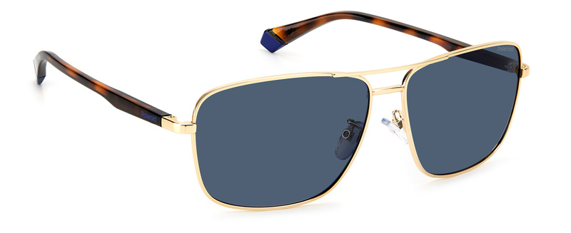 Okulary POLAROID PLD2119GSJ5GC. Okulary przeciwsłoneczne, Kolor złoty. Mężczyzna.