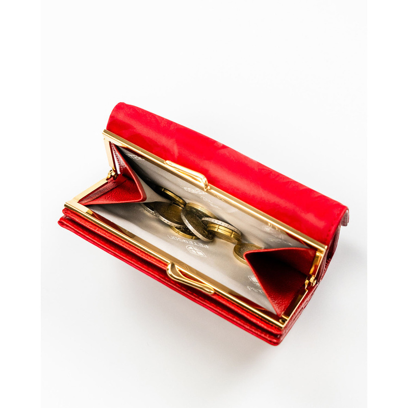 Skórzany damski portfel Peterson PTN PS108-MLF