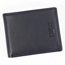 Kompaktowy pojemny składany Skórzany męski zgrabny portfel Coveri