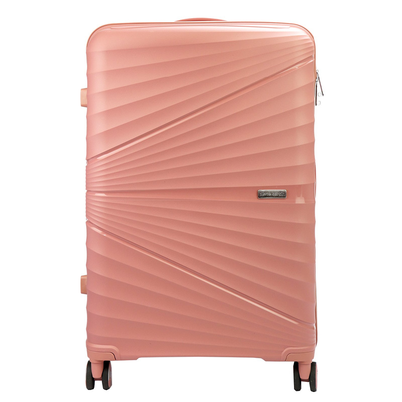Mocna walizka damska z ABSu Pierre Cardin LEE01 PP02 102 x3 Z
