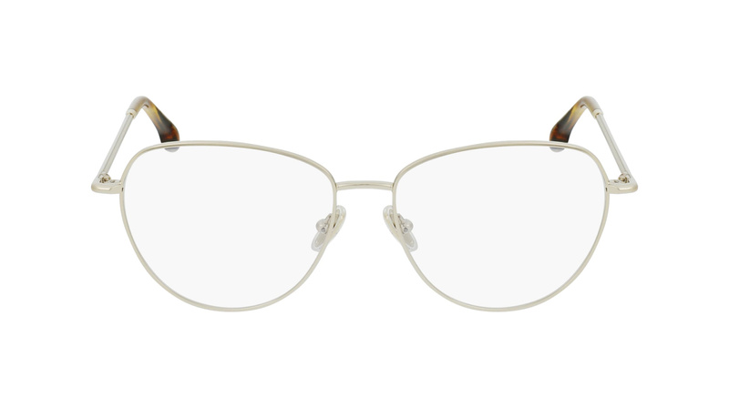 Okulary VICTORIA BECKHAM VB21195515714. EYEGLASSES, Kolor złoty. Kobieta.
