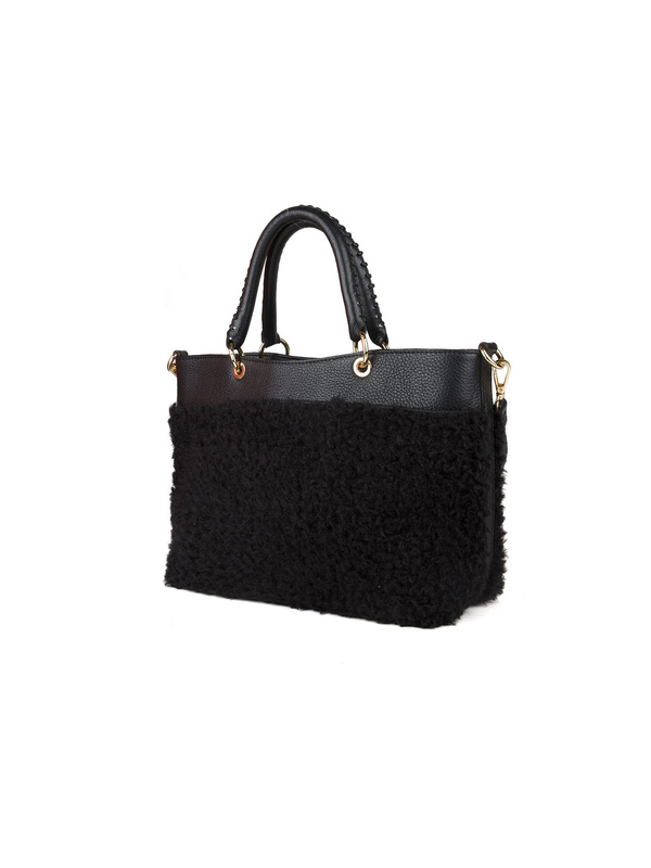 Damska torebka tote Giulia Monti GM1603 czarna
