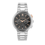 Zegarek TRUSSARDI R2453164005. Kwarcowy, Kolor szary. Mężczyzna.