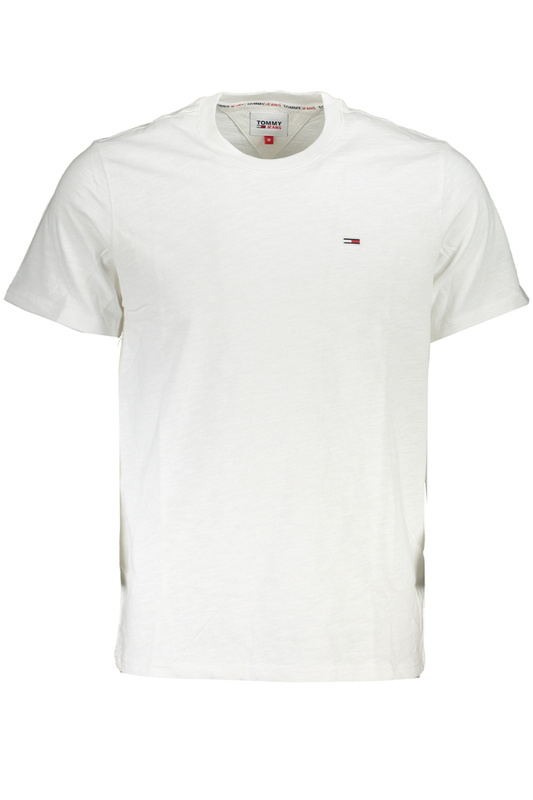 BIAŁY T-SHIRT MĘSKI Z KRÓTKIM RĘKAWEM TOMMY HILFIGER