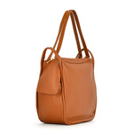 Piękna wygodna duża damska shopperbag skórzana