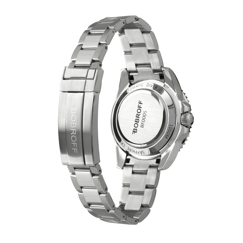 Zegarek BOBROFF BF0005. Automatyczny, Kolor zielony. Unisex.