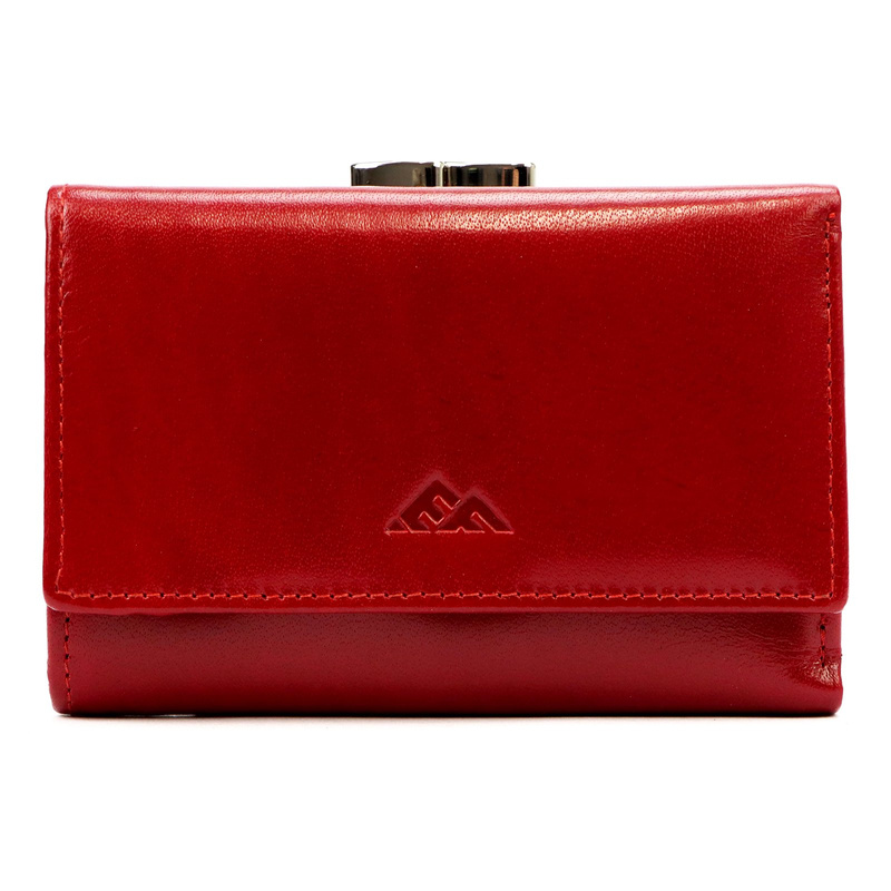 EL FORREST damski portfel skóra naturalna kieszeń na bigiel RFID