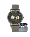 Zegarek WATXANDCO RELOJ11_44. Kwarcowy, Kolor szary. Mężczyzna.