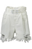 GAELLE PARIS BIA�E KR�TKIE SPODNIE DAMSKIE