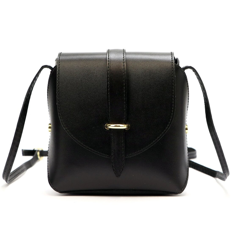 Gregorio damska listonoszka skora naturalna torebka z klapą na ramię