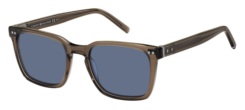 Okulary TOMMY HILFIGER TH-1971-S-09Q. Okulary przeciwsłoneczne, Kolor brązowy. Mężczyzna.