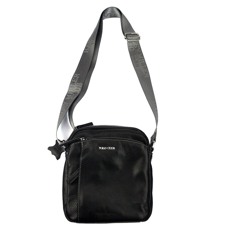 Harvey Miller Polo Club saszetka miejska torba na ramię skóra naturalna