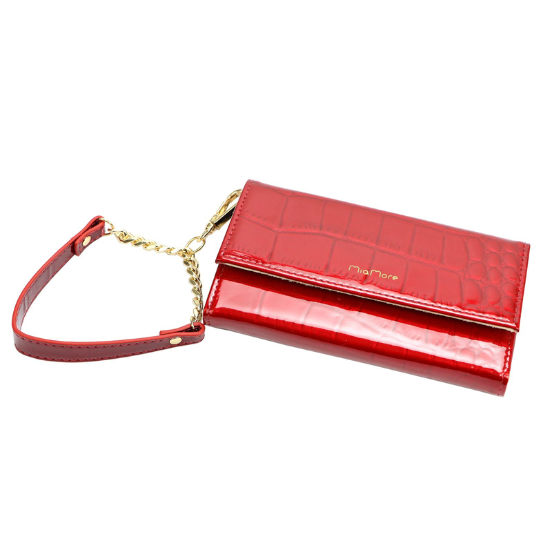 MiaMore case skóra naturalna IPHONE 12 etui na telefon skóra krokodyla