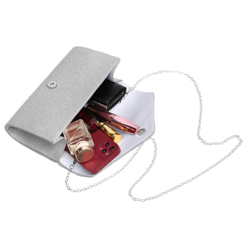 Kopertówka wizytowa z łańcuszkiem marki Rovicky