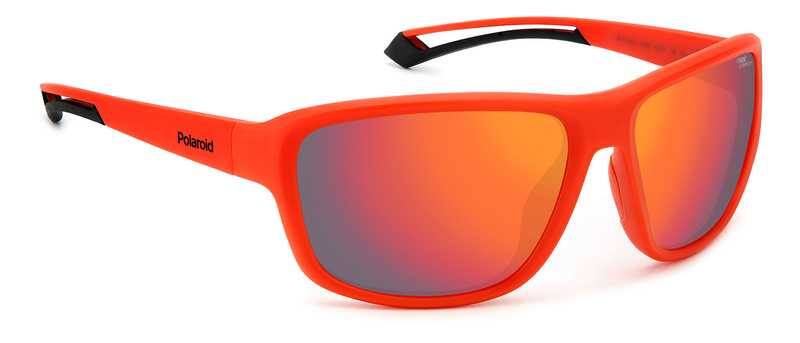 Okulary POLAROID PLD7049S0Z3G2. Okulary przeciwsłoneczne, Kolor czerwony. Unisex.