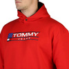 BLUZA TOMMY HILFIGER BEZ ZAMKA MĘSKA CZERWONA