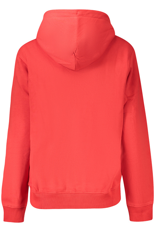 TOMMY HILFIGER DAMSKA CZERWONA BLUZA Z ROZPINANYM SUWAKIEM