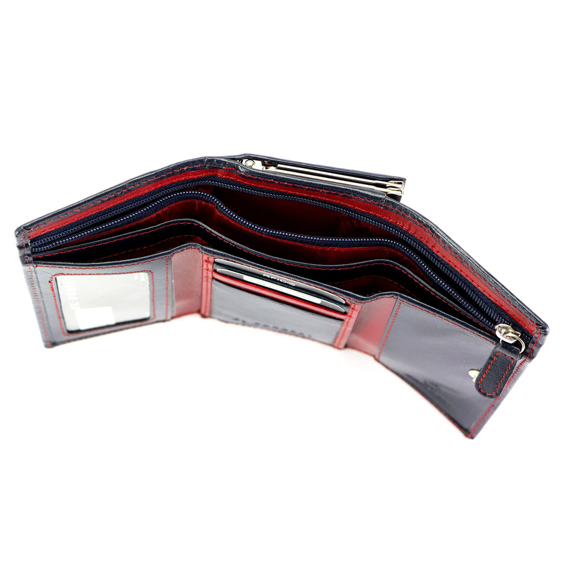 Skórzany damski portfel EL FORREST 579-340 RFID