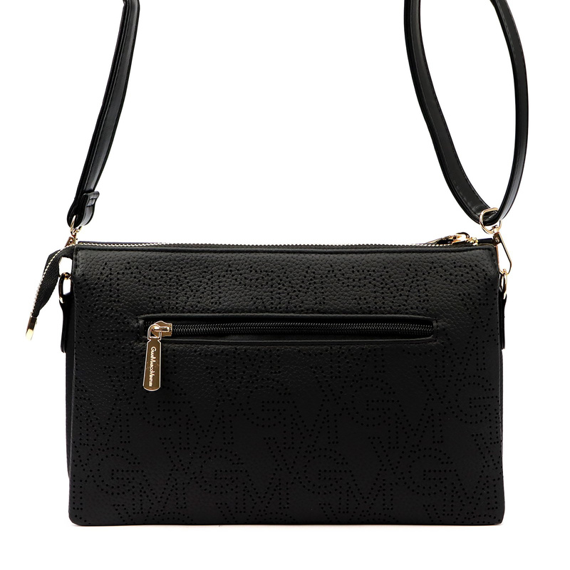 Gian Marco Venturi Listonoszka Na Ramię Damska Mała Skóra Eko Organizer