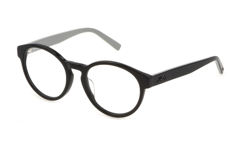 Okulary FILA VFI218-500BLK. Okulary, Kolor czarny. Unisex.