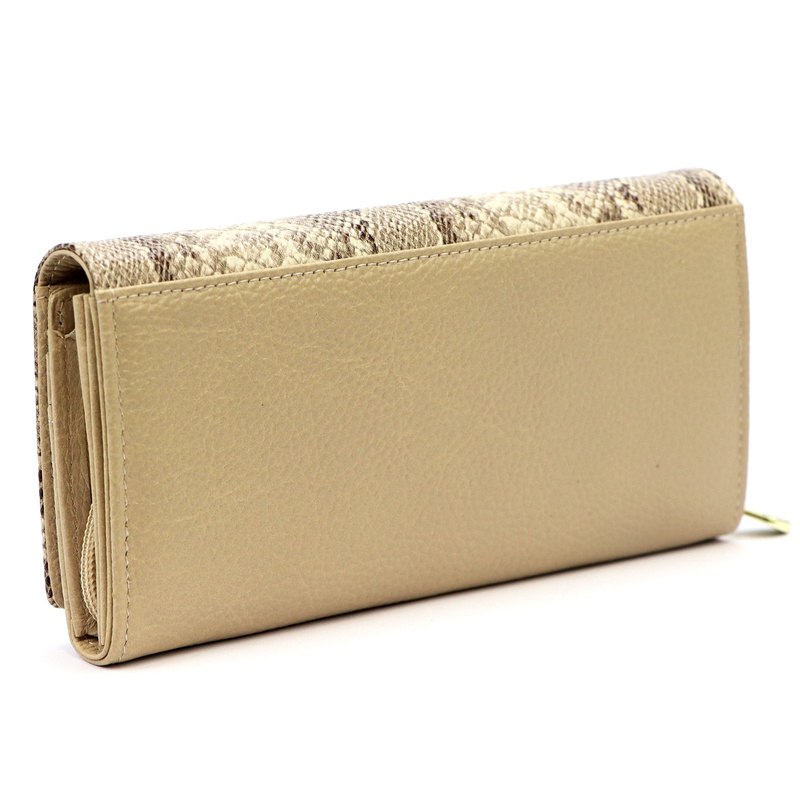 Duży Skórzany elegancki damski portfel od Gregorio