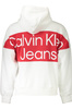 CALVIN KLEIN BIAŁA BLUZA MĘSKA BEZ ZAMKA