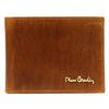 Pierre Cardin męski portfel skóra naturalna składany przegrody kieszeń