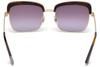Okulary WEB EYEWEAR WE0219-52Z. Okulary przeciwsłoneczne, Kolor złoty. Kobieta.