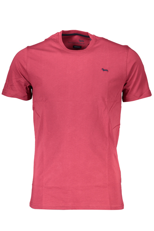 CZERWONY T-SHIRT MĘSKI Z KRÓTKIM RĘKAWEM HARMONT&BLAINE