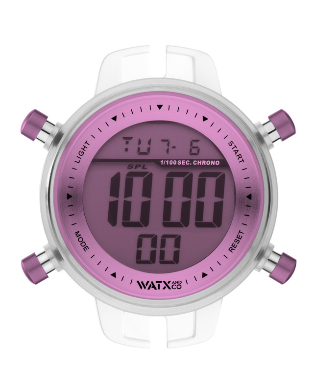 Zegarek WATXANDCO RWA1090. Pudełko, Kolor różowy. Kobieta.