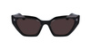 Okulary KARL LAGERFELD KL6145S-001. Okulary przeciwsłoneczne, Kolor czarny. Kobieta.