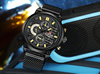 ZEGAREK MĘSKI NAVIFORCE HUSLER 2 (zn028c) - black/yellow