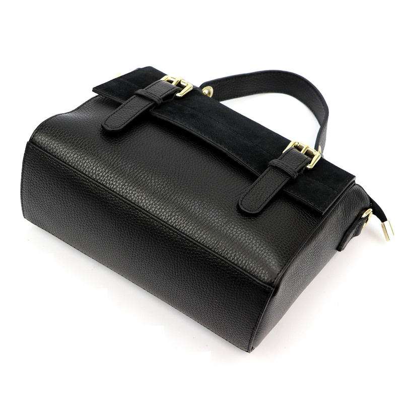 Luka klasyczna damska listonoszka ze skóry naturalnej torebka na ramię