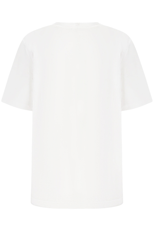 KOSZULKA JORDAN Z KR�TKIM R�KAWEM DLA DZIECI, BIA�A