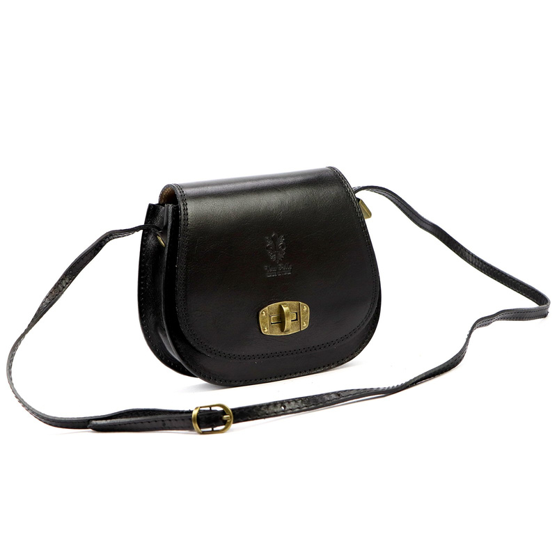 Gregorio Klasyczna damska listonoszka skóra naturalna torebka na ramię