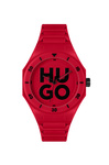 Zegarek HUGO 1530328. Kwarcowy, Kolor czerwony. Mężczyzna.
