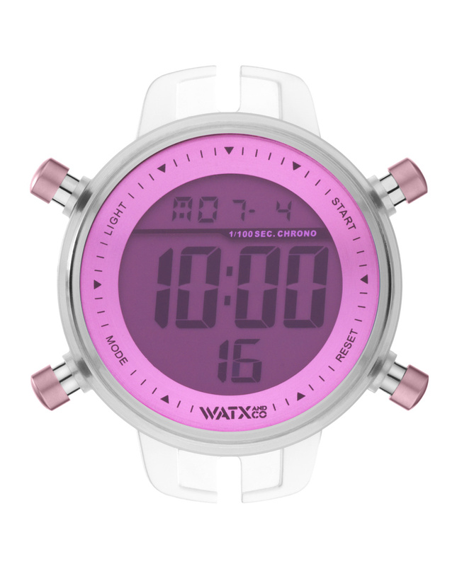 Zegarek WATXANDCO RWA1003. Pudełko, Kolor różowy. Kobieta.