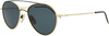 Okulary THOM BROWNE TB109ATGLDBLK. Okulary przeciwsłoneczne, Kolor złoty. Unisex.