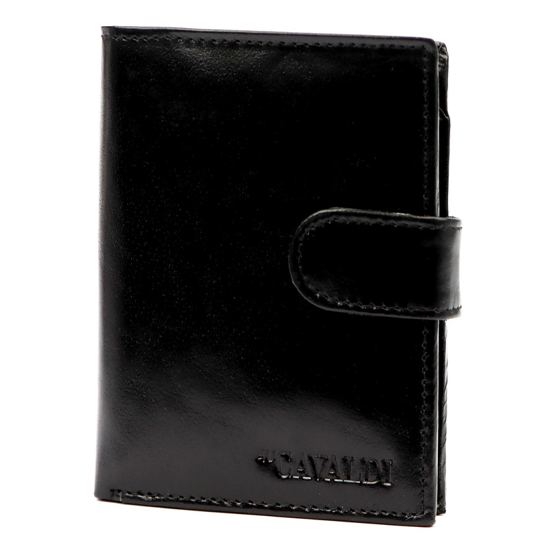 Skórzany męski portfel Cavaldi 0800L-P-BS RFID