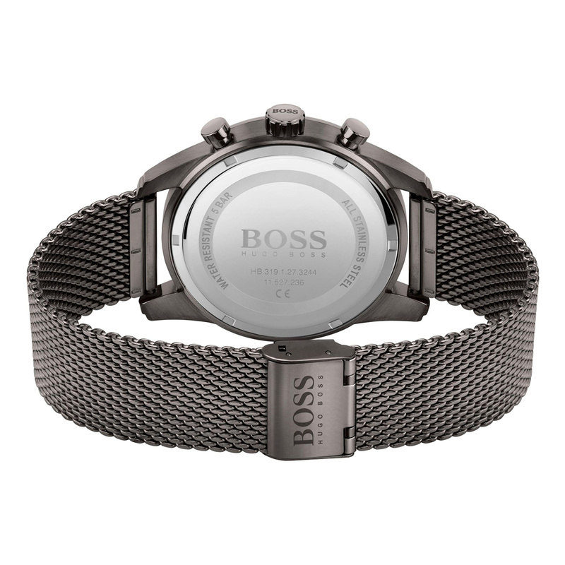 Zegarek BOSS 1513837. Kwarcowy, Kolor szary. Mężczyzna.