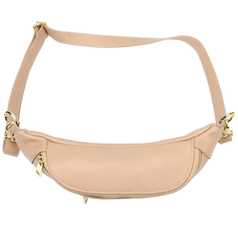 Skórzana damska nerka na ramię listonoszka Luka