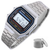 ZEGAREK UNISEX CASIO A168WA-1A - VINTAGE + BOX