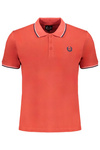 M�SKA CZERWONA KOSZULKA POLO Z KR�TKIM R�KAWEM GIAN MARCO VENTURI
