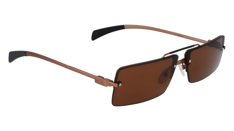 Okulary FERRAGAMO SF306S-762. Okulary przeciwsłoneczne, Kolor żółty. Unisex.