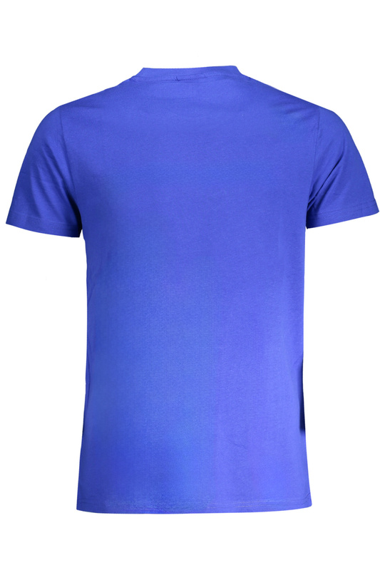 NIEBIESKI T-SHIRT MĘSKI Z KRÓTKIM RĘKAWEM NORWEGIA 1963