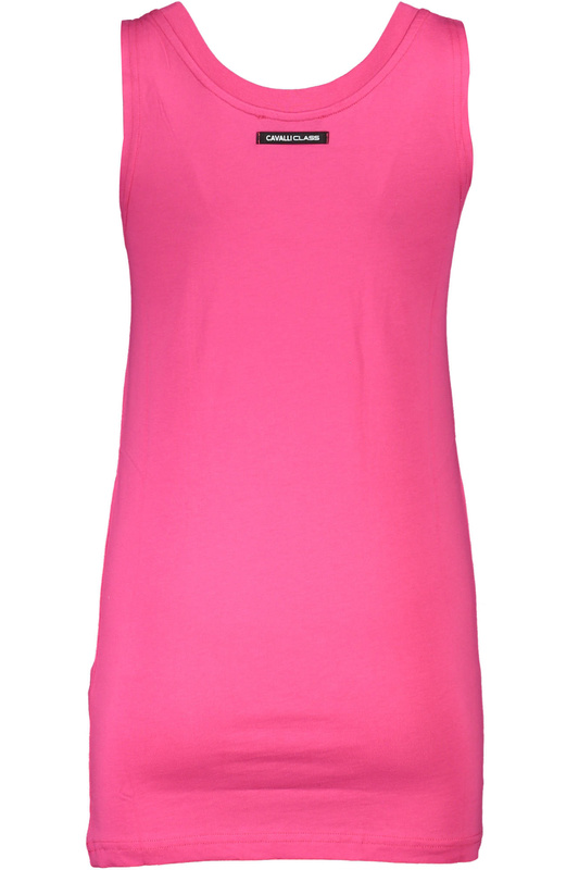 CAVALLI CLASS DAMSKI RÓŻOWY TANK TOP