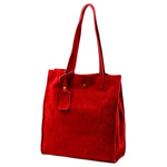 skóra zamsz Damski torebki skórzane Luka 25-041