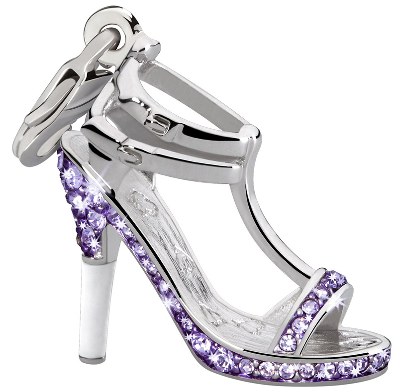 Biżuteria GLAMOUR GS4-19. Zawieszka, Kolor PURPLE. Kobieta.