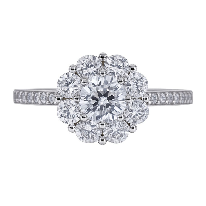 Biżuteria DIAMONFIRE 6115321082160. Pierścionek, Kolor szary. Kobieta.
