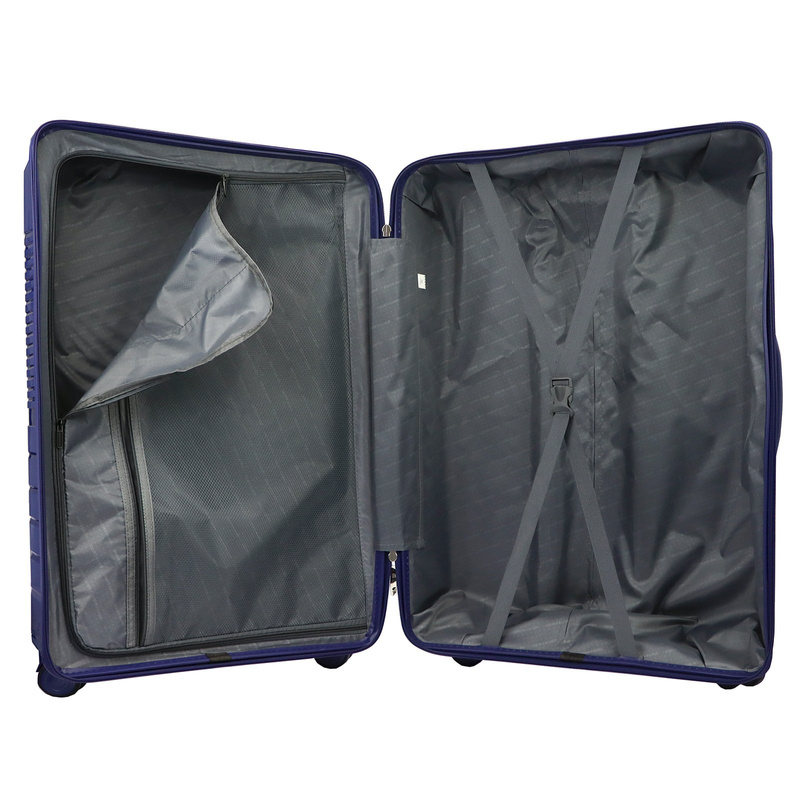 Pierre Cardin trzy walizki zestaw podróżny materiał ABS cztery kółka